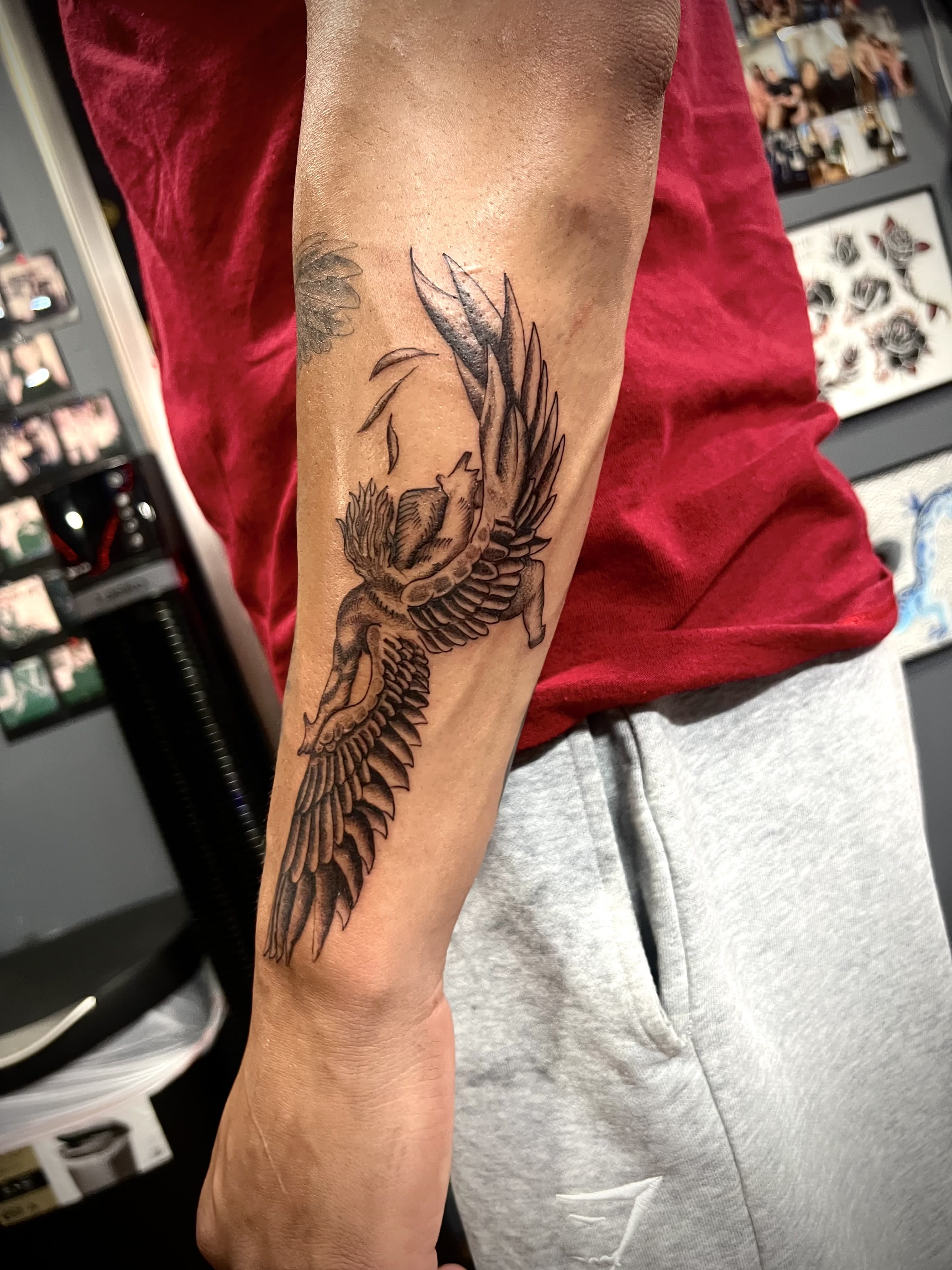 Custom tattoo by George Rodriguez
