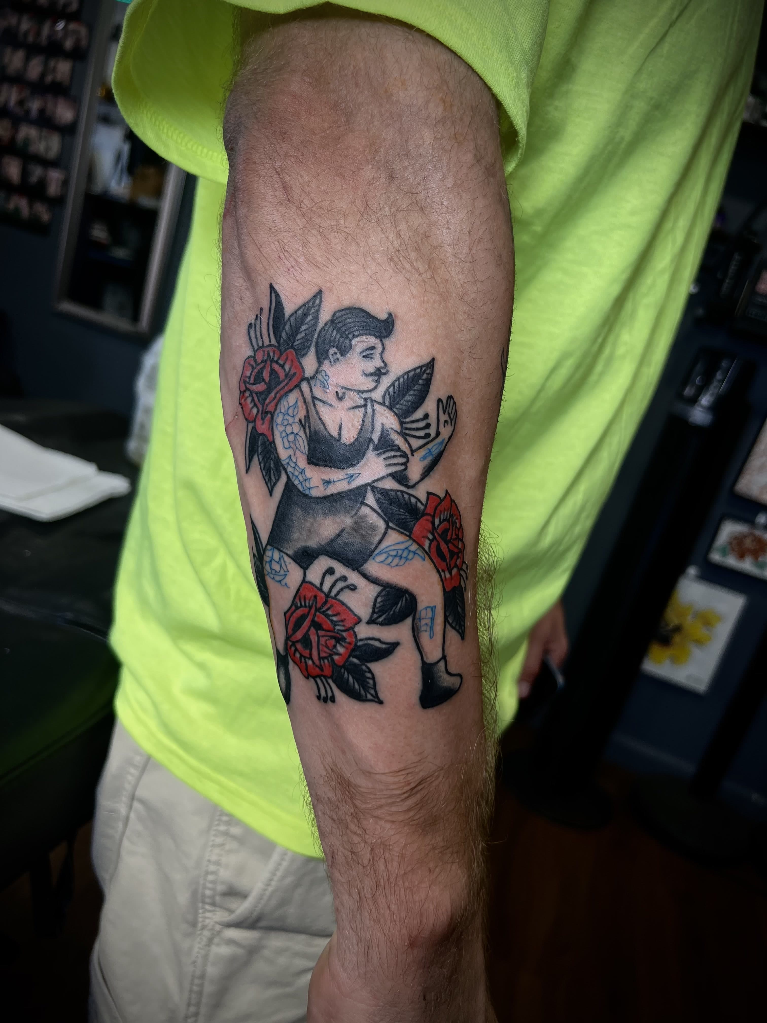 Custom tattoo by George Rodriguez