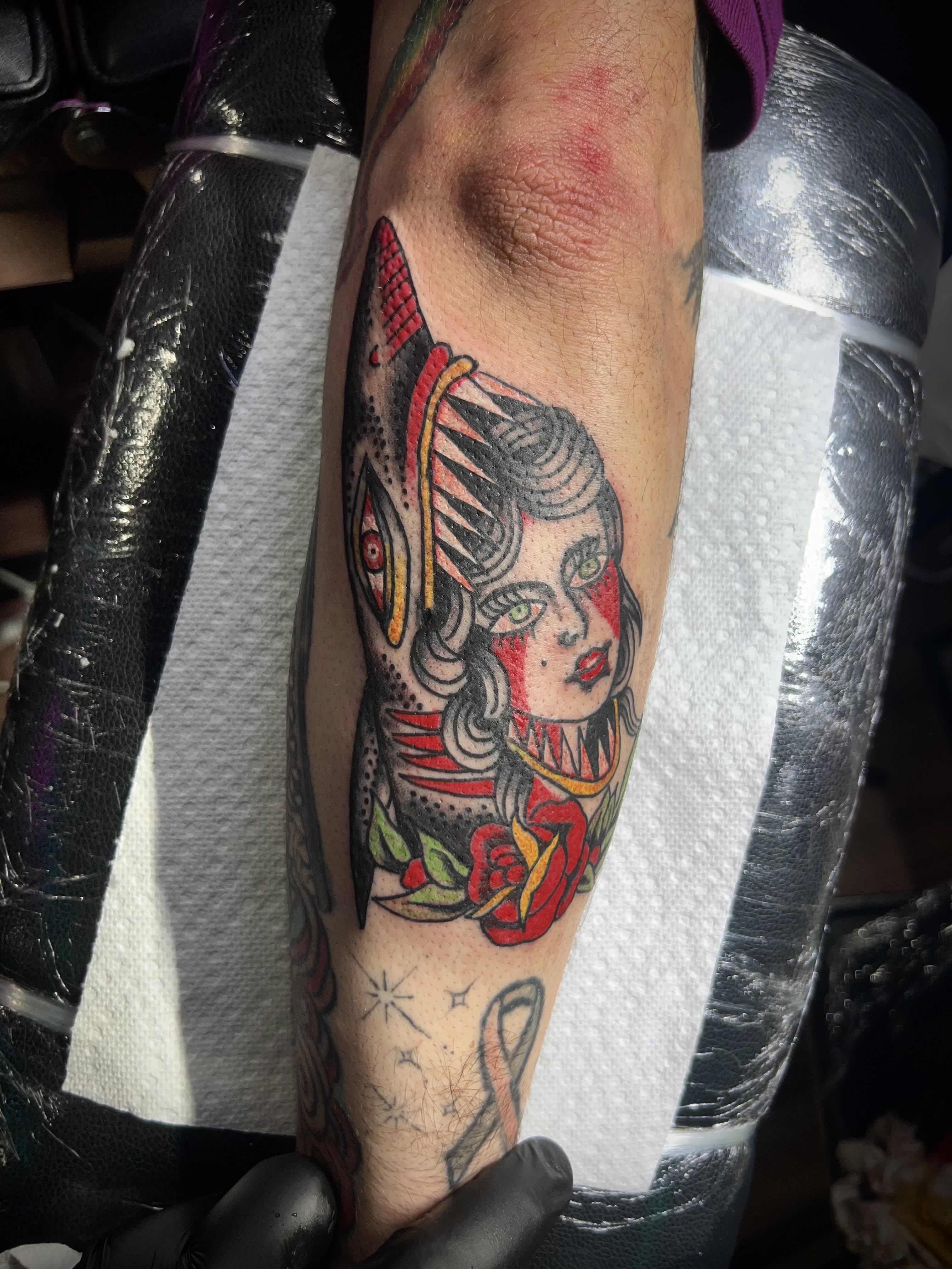 Custom tattoo by George Rodriguez